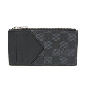Louis Vuitton Damier Graphite COIN CARD HOLDER N64038